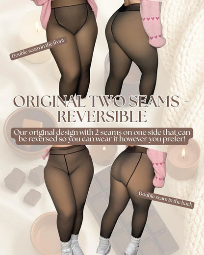 Viral One-Seam Shaping Fleece Leggings